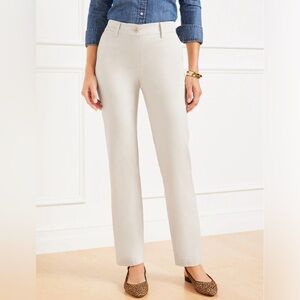 Talbots Cream Khaki Relaxed Chinos Trousers Pants
